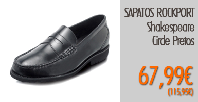 Sapatos Rockport Shakespeare Circle Pretos 